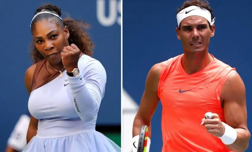 Le langage du corps de Serena Williams ressemble à celui de Rafael Nadal