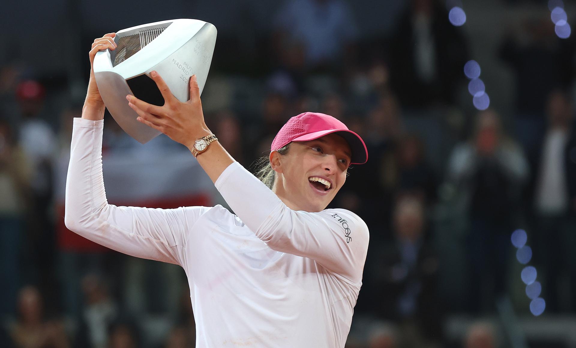 Iga Swiatek: " J'ai amélioré mon service et c'est ce qui m'a sauvé contre Sabalenka "
