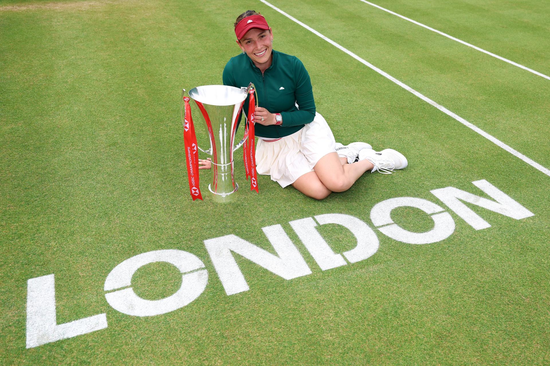 Donna Vekic poursuit sa montée fulgurante au classement après avoir été classée en dehors du top 100 en avril.