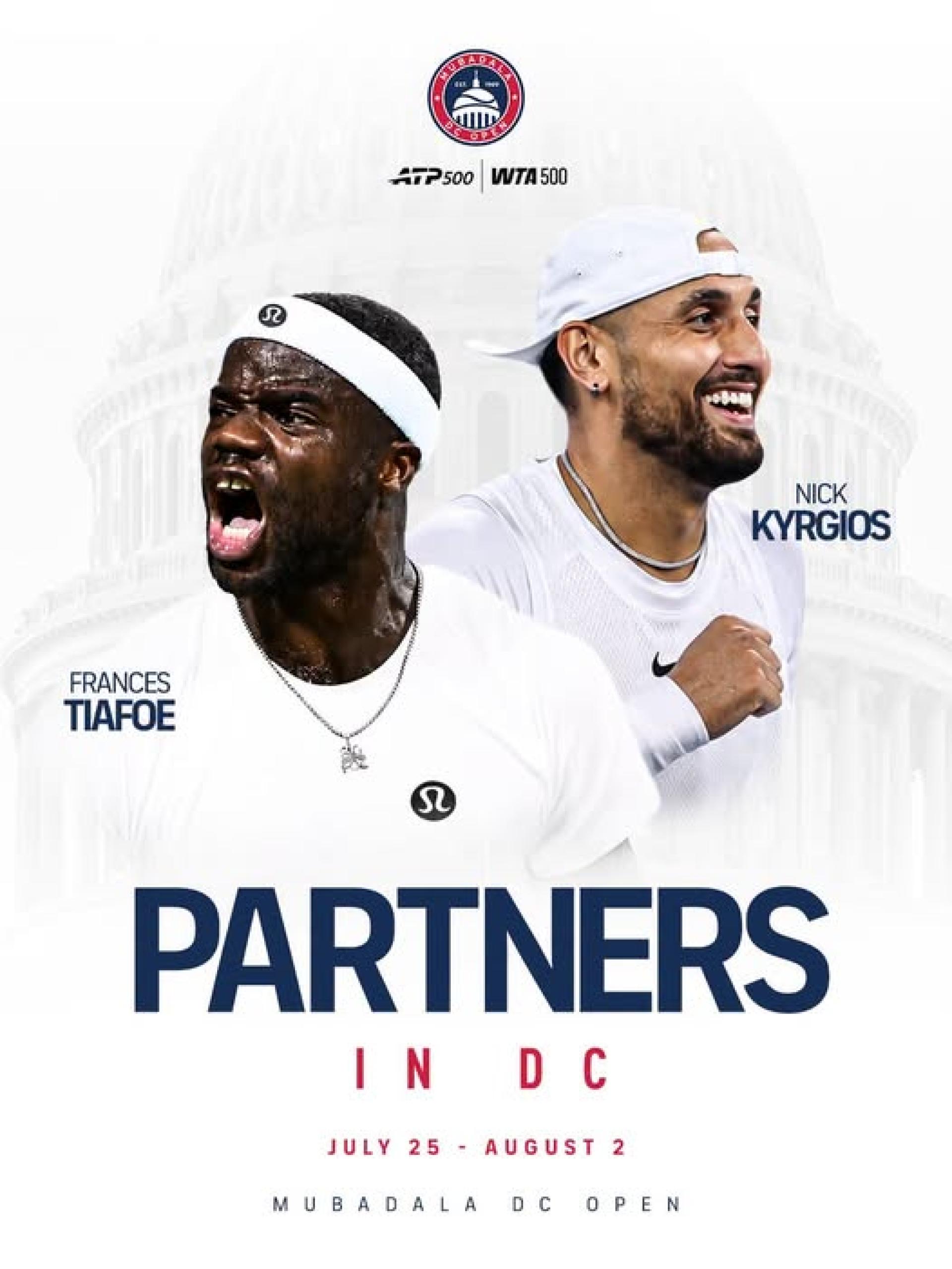 Kyrgios et Tiafoe