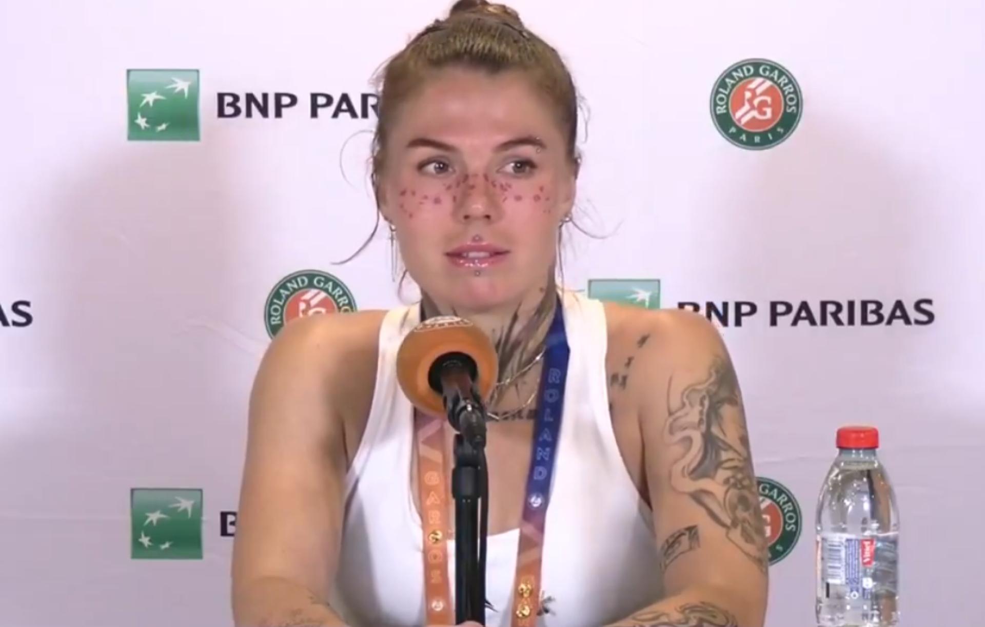 Après sa défaite à l’US Open, Oleksandra Oliynykova adresse un message aux fans d’Alex Eala